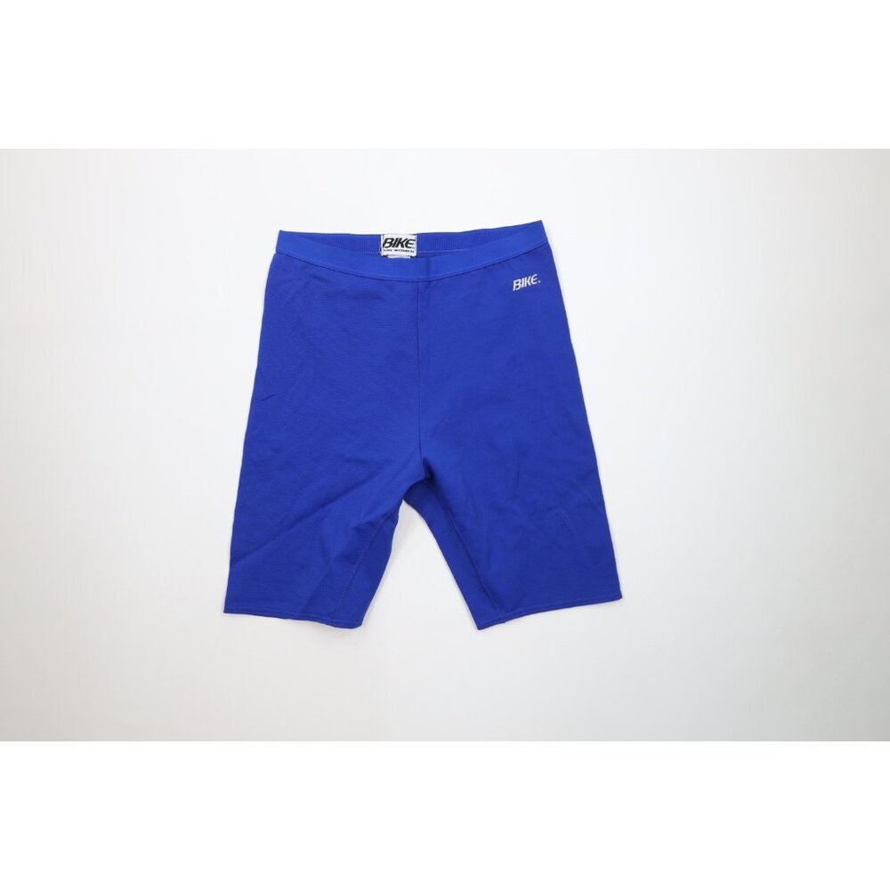 Vintage 80s 90s Bike Womens XL Faded Spandex Compression Shorts Half Tights USA